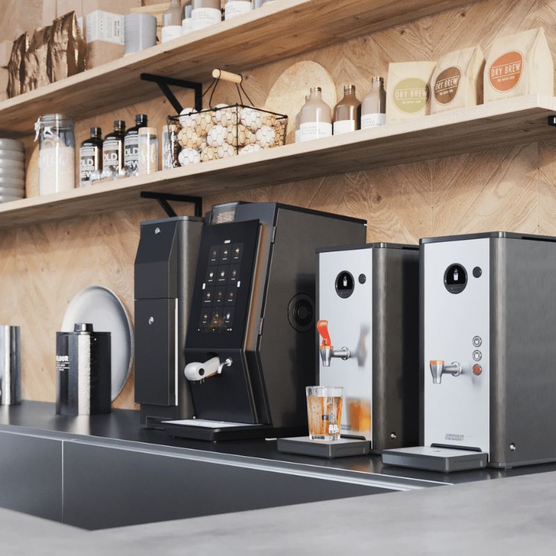 Bravilor Bonamat Esprecious 11L Fresh Milk Bean to Cup Espresso Machine with Grinder and Fresh Milk System