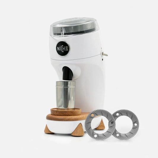 Niche Duo Coffee Grinder Dual Burr Single Dose Design Precision Espresso and Filter Grinding - Brew Maestro